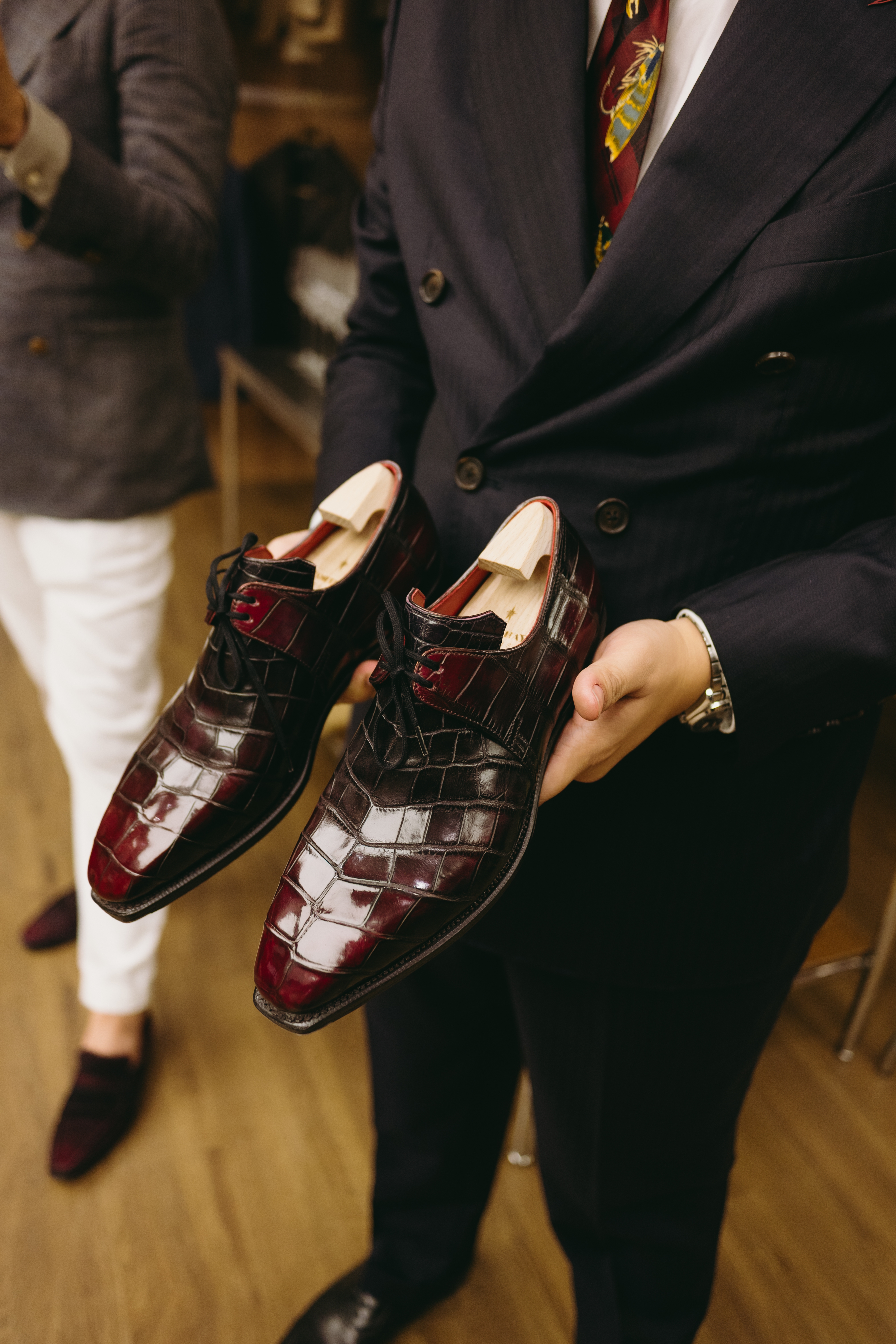 Corthay shoes at Marcher Saigon trunk show