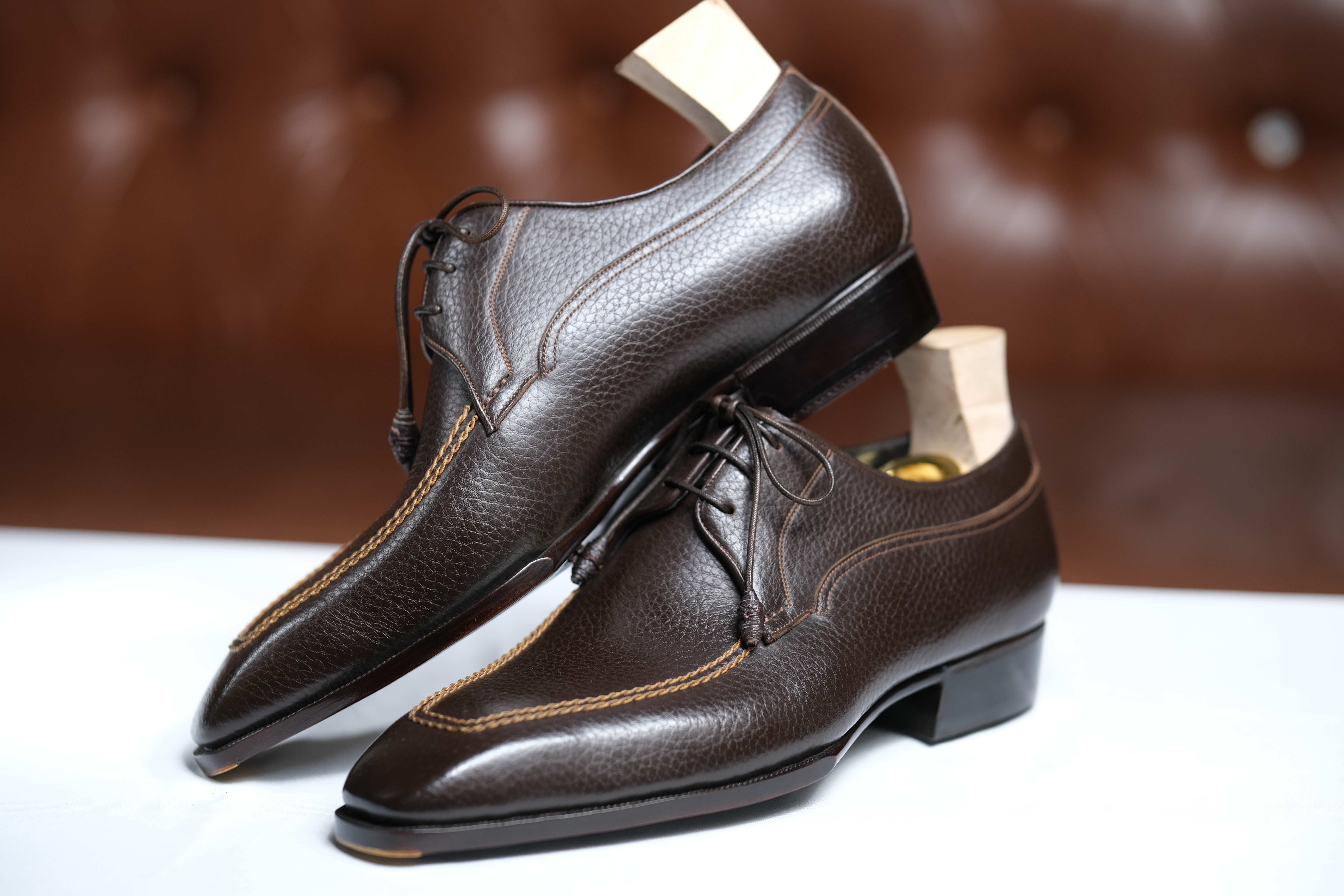 Derby — open lacing